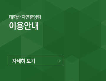 태학산 자연휴양림 이용안내 자세히보기